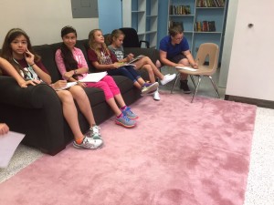 Group discussions are more fun on a couch!